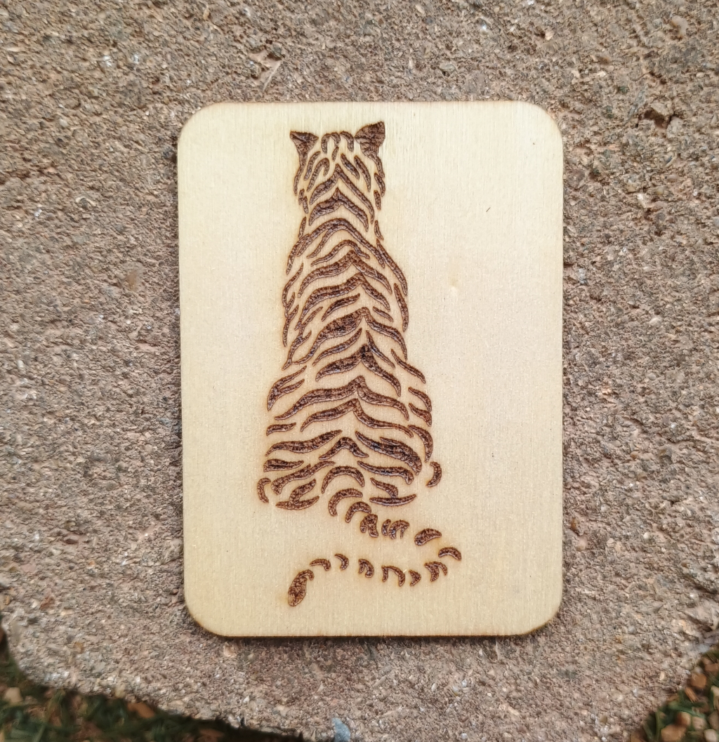 london tiger coffee - business card front