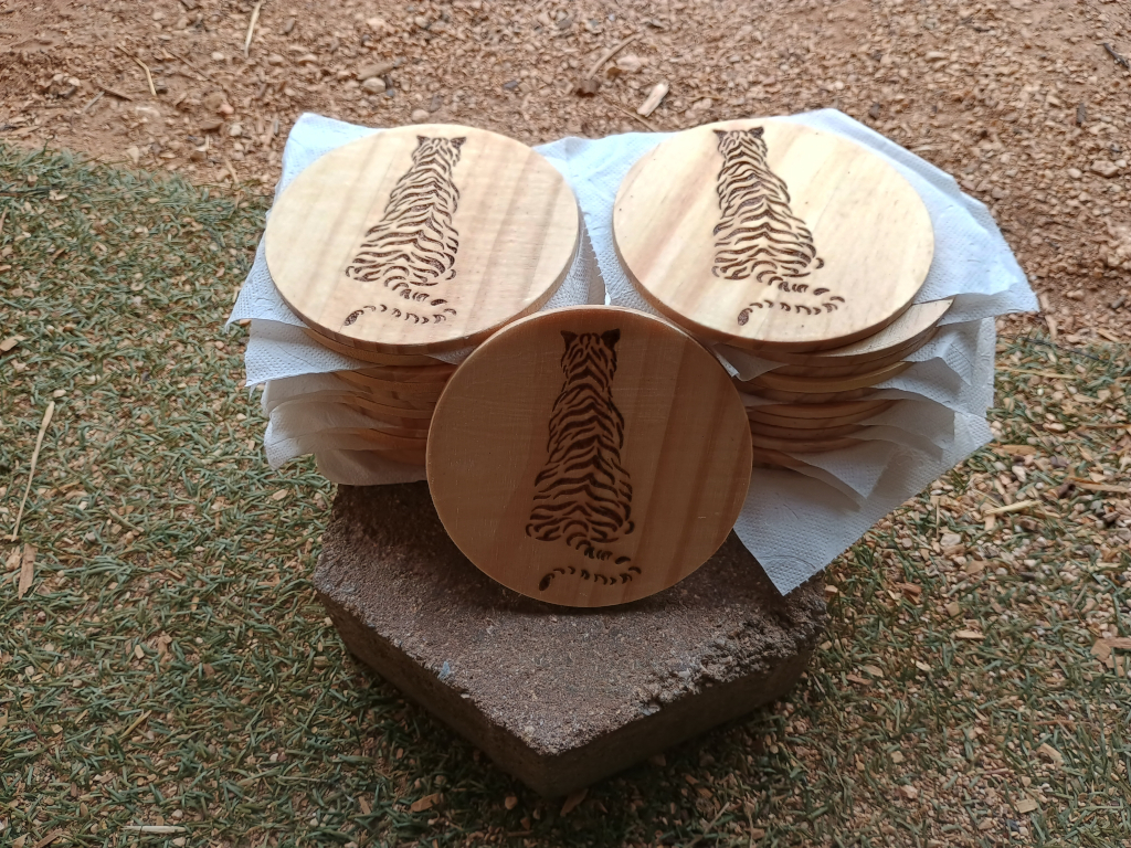 london tiger coffee - coasters