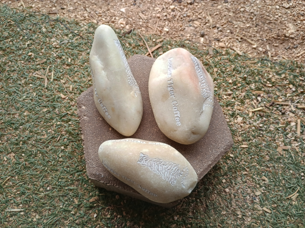 london tiger coffee - stones