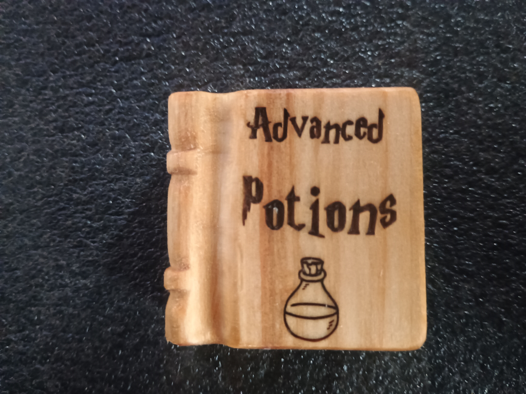 Book about advanced potions - front