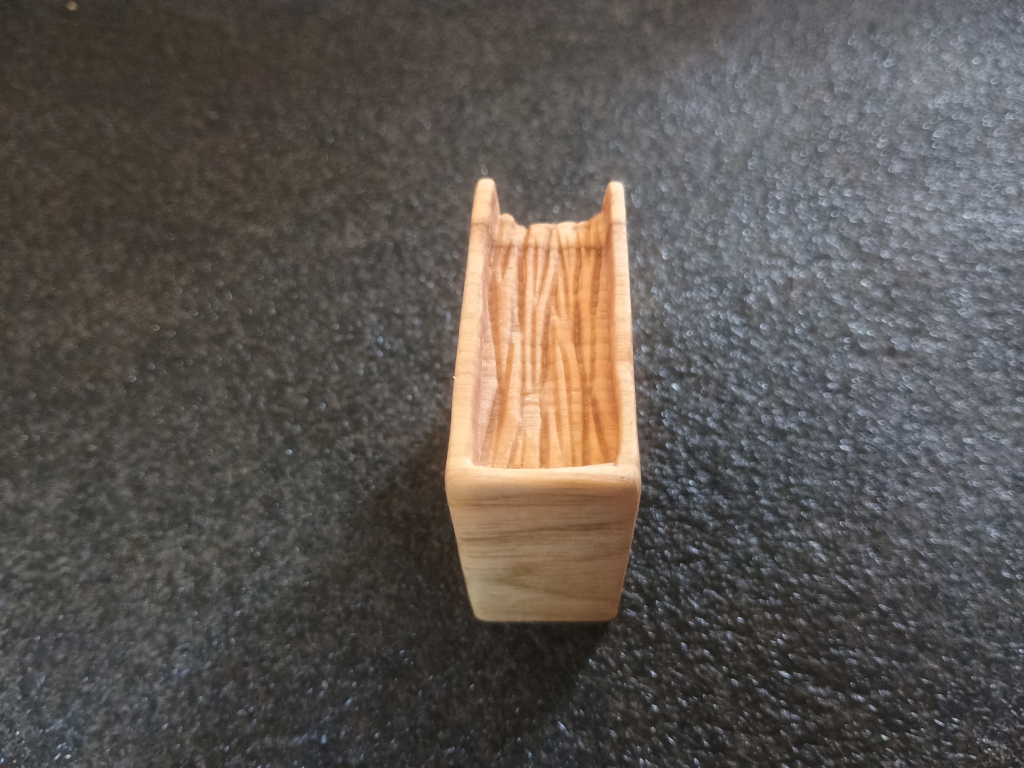 Book about blank - spine up