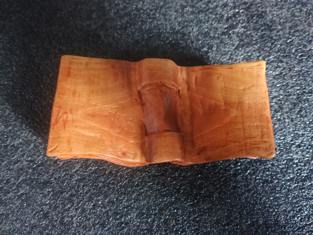 Open book - back